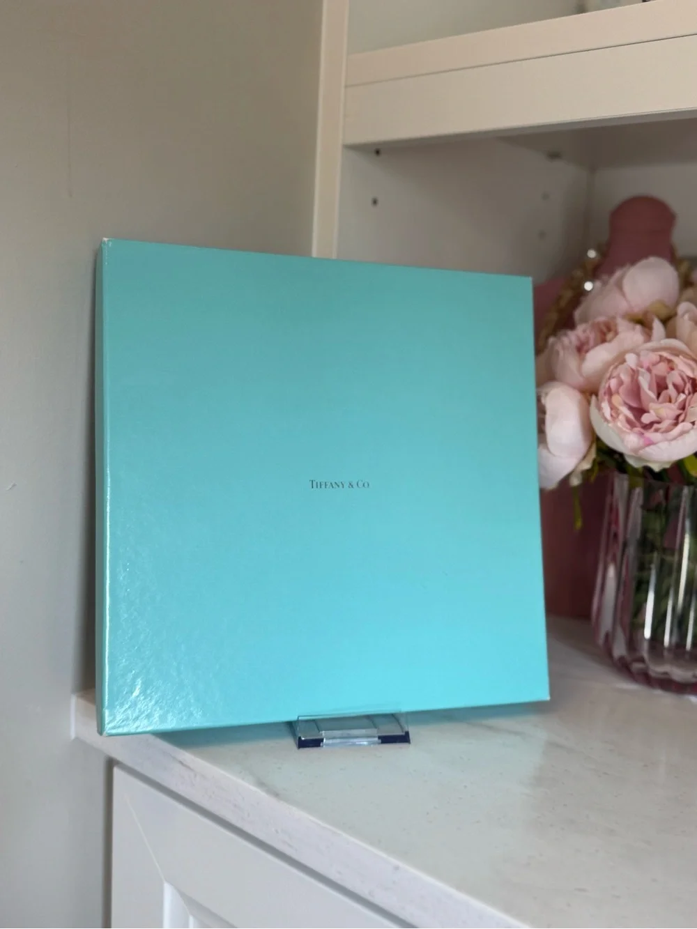 Tiffany & Co. Robin's Egg Blue Decorative Scarf Box